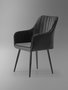 Hanah Home Nova Silla Negra